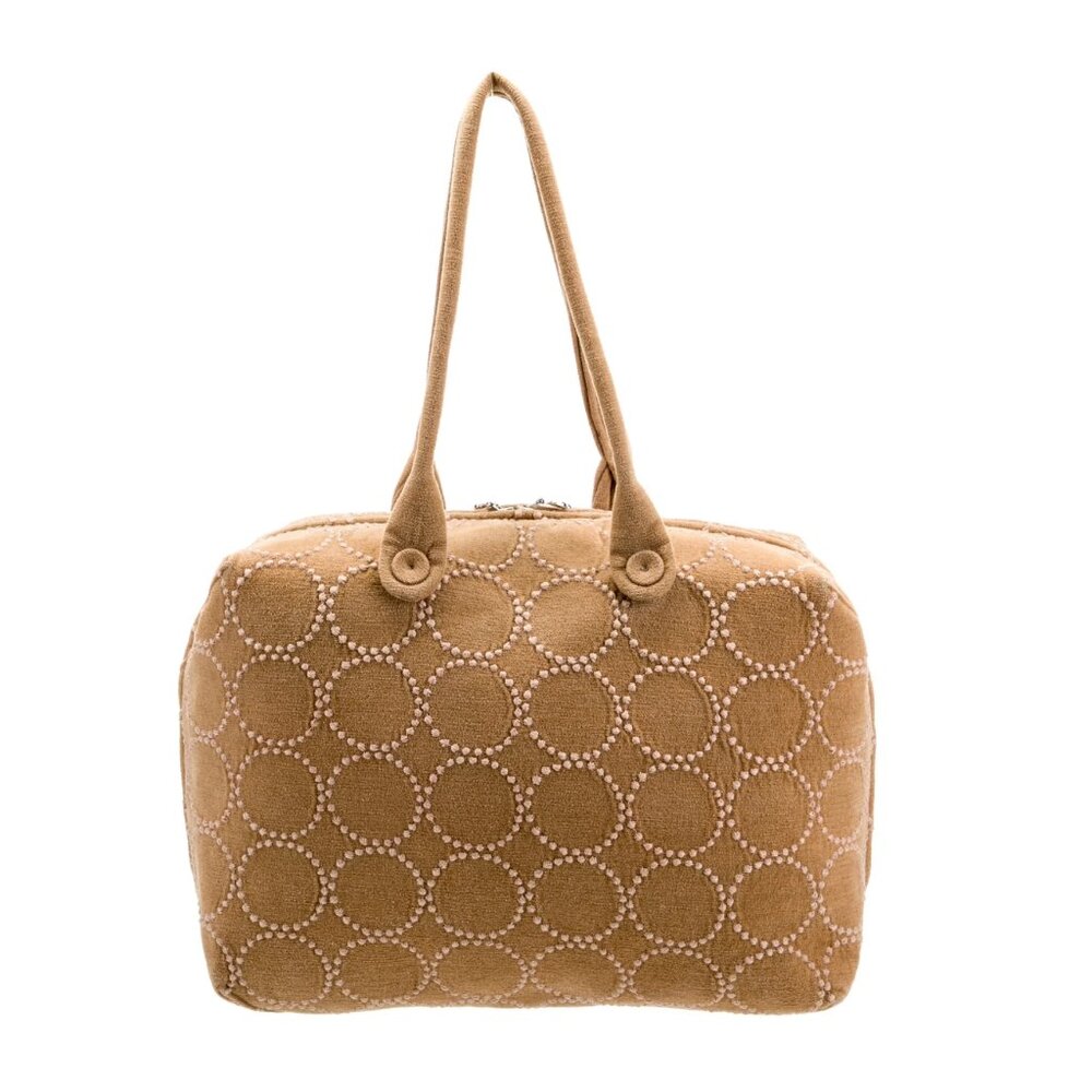 Mina Perhonen velvet tamborine purse (matlka bag)